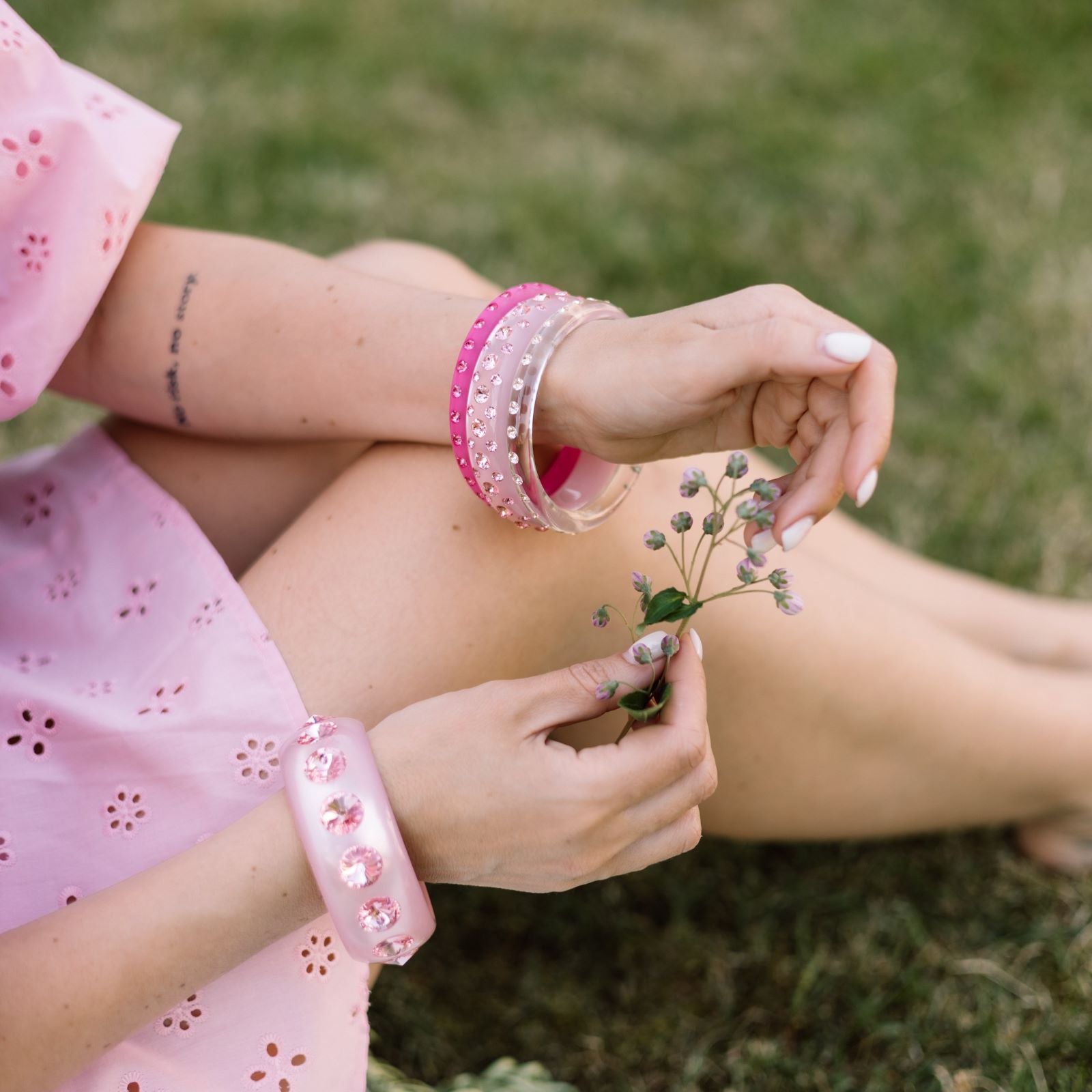 Classico bangle Catania in pink